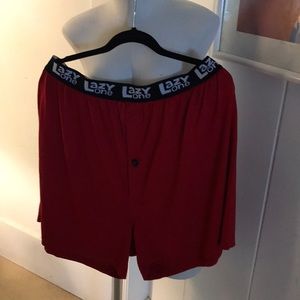 Fun “blowing steam” boxer shorts